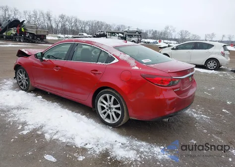 2014 Mazda Mazda6 I Grand Touring из США, поврежденный, VIN JM1GJ1W67E1157295